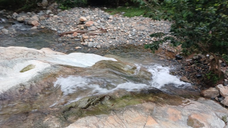 The Bolier River, one of the rivers crossing the town of Vallieres. Photo by Edxon Francisque on May 16, 2025, for The Haitian Times.