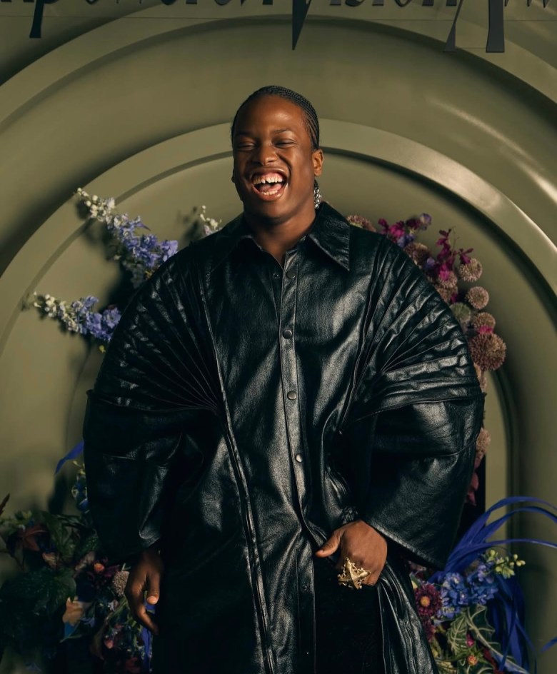 Daveed Baptiste, the event pamphlet, award judges during the CFDA 2025 Empowered Vision Award reception at the W Hotel Union Square in Manhattan on Thrusday, December 11, 2025. Photo: Courtesy of CFDA